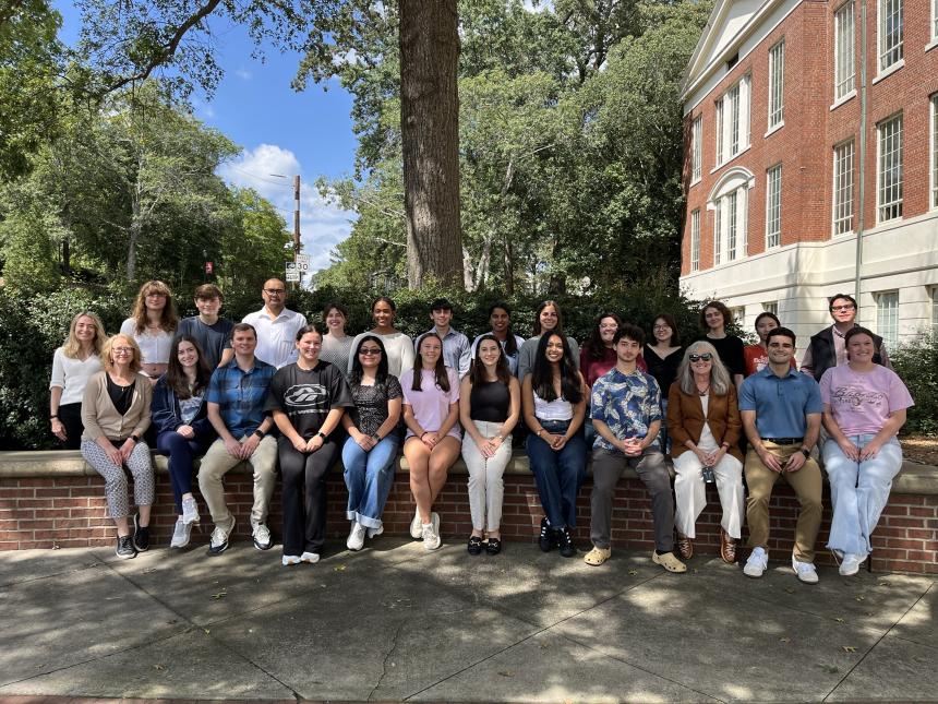 picture of smiling research assistants